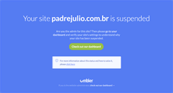Desktop Screenshot of padrejulio.com.br