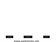 Tablet Screenshot of padrejulio.net